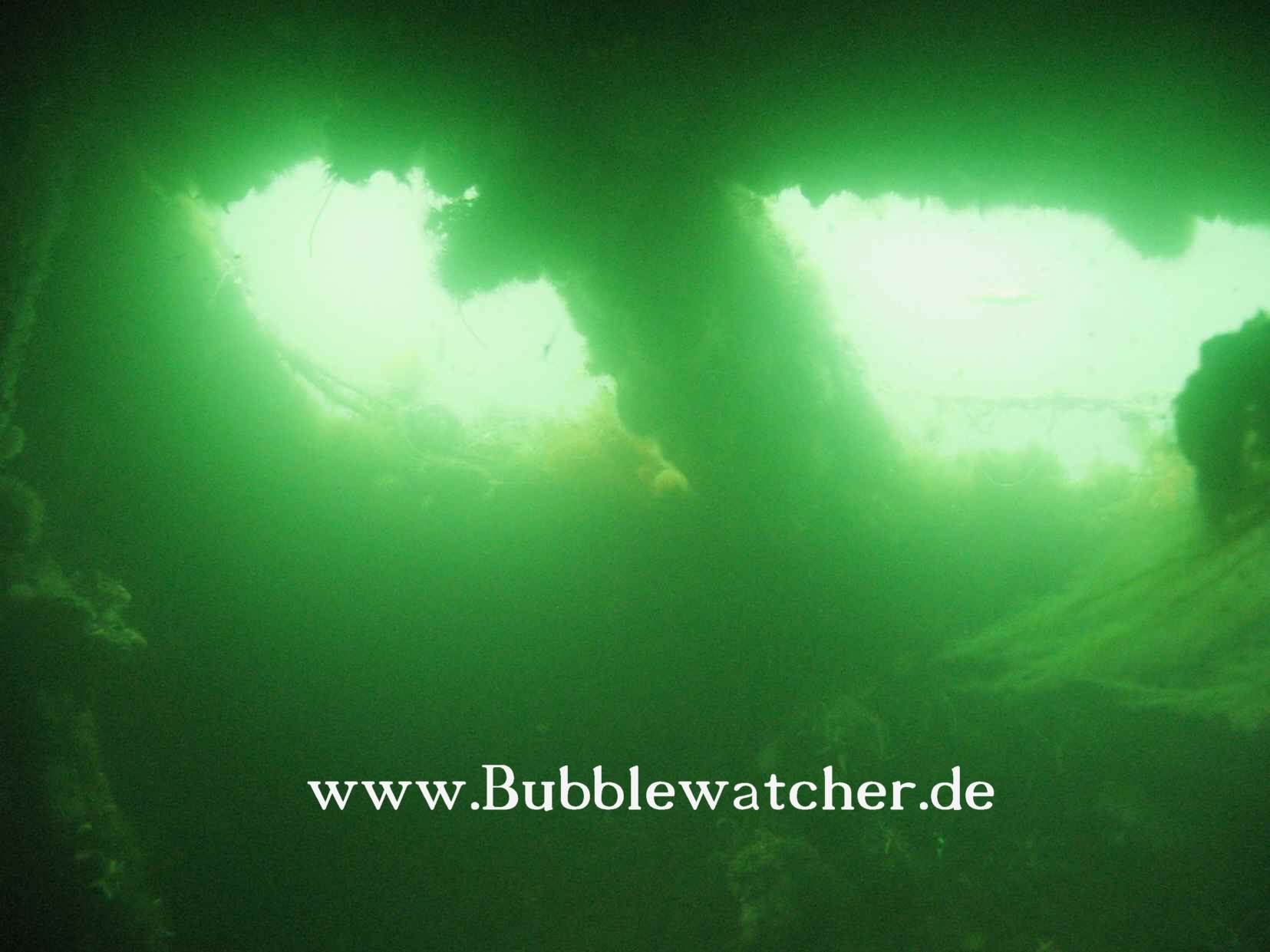 Blick aus dem Deckshaus